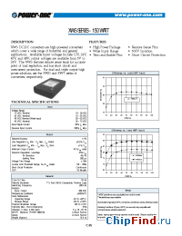 Datasheet XWS1212 manufacturer Power-One
