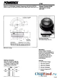 Datasheet C702 manufacturer Powerex