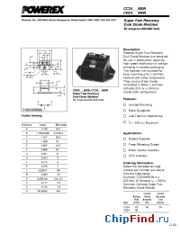 Datasheet CC2403500N manufacturer Powerex