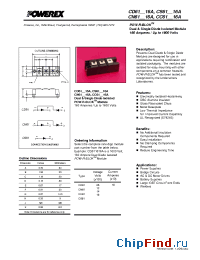 Datasheet CC610816A manufacturer Powerex