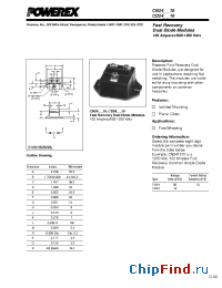 Datasheet CD241210 manufacturer Powerex