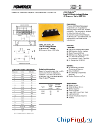 Datasheet CD471290 manufacturer Powerex