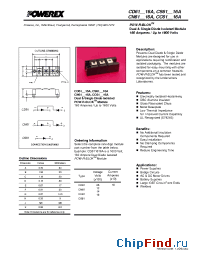 Datasheet CD611216 manufacturer Powerex