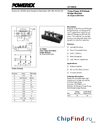 Datasheet CE720802 manufacturer Powerex