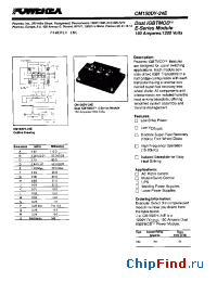 Datasheet CM150DY-24E manufacturer Powerex