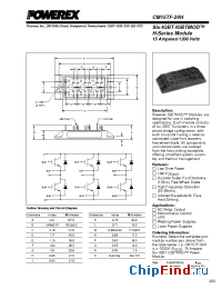 Datasheet CM15TF-24H manufacturer Powerex