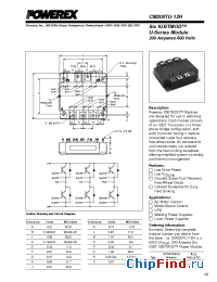 Datasheet CM200TU-12H manufacturer Powerex