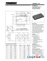 Datasheet CM30MD1-12H manufacturer Powerex