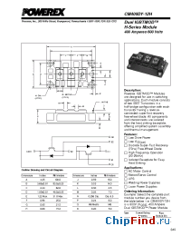 Datasheet CM400DY-12H manufacturer Powerex
