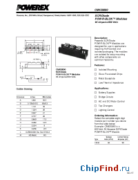 Datasheet CM420890 manufacturer Powerex