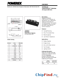 Datasheet CM4208A2 manufacturer Powerex