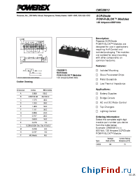 Datasheet CM520813 manufacturer Powerex