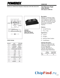 Datasheet CS641230 manufacturer Powerex