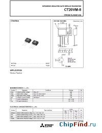 Datasheet CT20VM-8 manufacturer Powerex