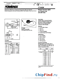 Datasheet FT100DM-4 manufacturer Powerex