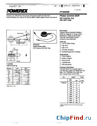 Datasheet FT250DM-6 производства Powerex