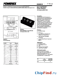 Datasheet ID226010 manufacturer Powerex