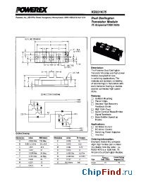 Datasheet KD221K75 производства Powerex