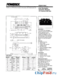 Datasheet KD421210A7 manufacturer Powerex