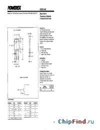 Datasheet KS0312A0 manufacturer Powerex