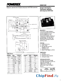Datasheet KS621240 manufacturer Powerex