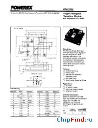 Datasheet KS621260 manufacturer Powerex