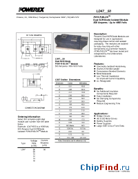 Datasheet LD471050 manufacturer Powerex