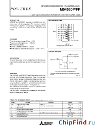 Datasheet M54530FP manufacturer Powerex