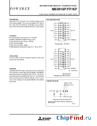 Datasheet M63816KP manufacturer Powerex