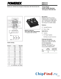 Datasheet ME601215 производства Powerex