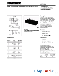 Datasheet ME700802 manufacturer Powerex