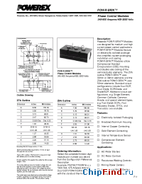 Datasheet P1Z9ACR900W manufacturer Powerex