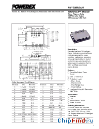 Datasheet PM100RSD120 manufacturer Powerex