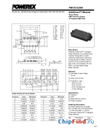 Datasheet PM10CSJ060 manufacturer Powerex