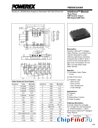 Datasheet PM200CSA060 manufacturer Powerex