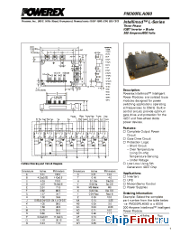 Datasheet PM300RLA060 manufacturer Powerex