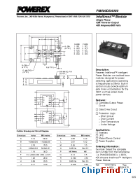 Datasheet PM400DSA060 manufacturer Powerex