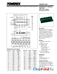 Datasheet PM50RLB120 manufacturer Powerex
