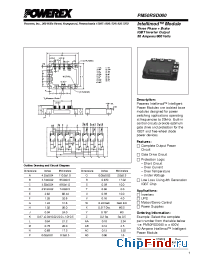 Datasheet PM50RSD060 manufacturer Powerex