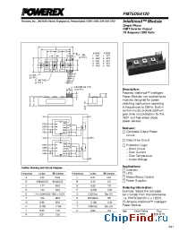 Datasheet PM75DSA120 manufacturer Powerex