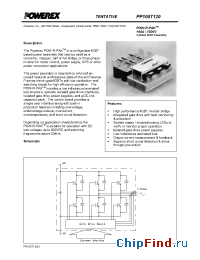 Datasheet PP100T120 manufacturer Powerex