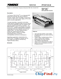 Datasheet PP150T120-08 manufacturer Powerex