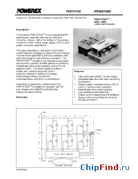 Datasheet PP400T060 manufacturer Powerex