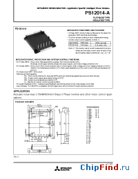 Datasheet PS12014-A manufacturer Powerex