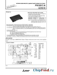 Datasheet PS12017-A manufacturer Powerex