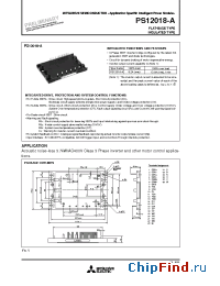 Datasheet PS12018-A manufacturer Powerex