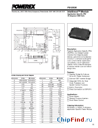 Datasheet PS12036 manufacturer Powerex