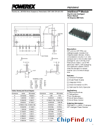Datasheet PS21244-E manufacturer Powerex