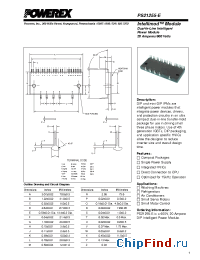 Datasheet PS21255 manufacturer Powerex