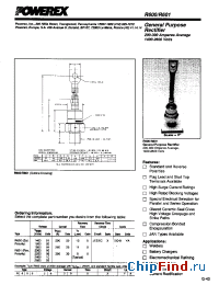 Datasheet R5010420 manufacturer Powerex